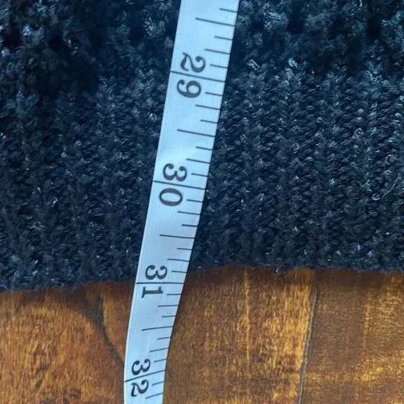 Lane Bryant Womens Size 18/20 Knit Black Sparkly Sweater Long Sleeve Pre-owned - Picture 9 of 12